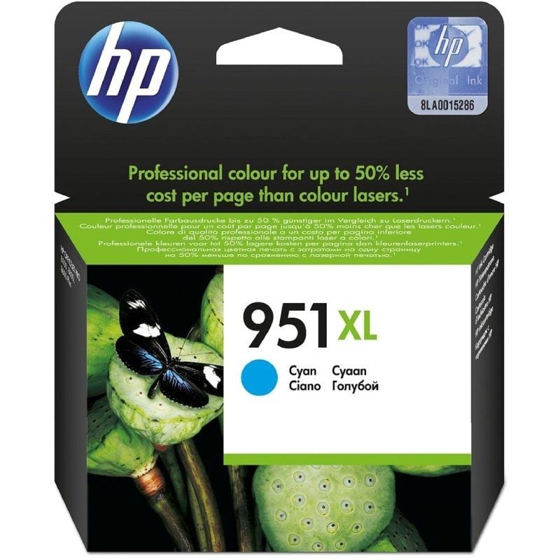 HP Cartucho 951XL  Cyan
