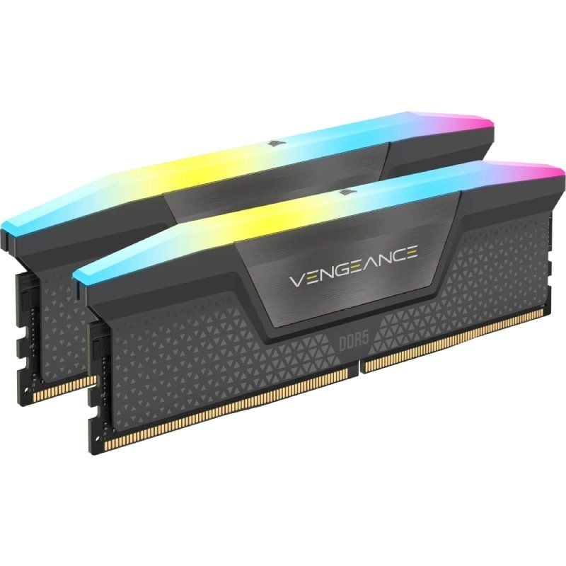Memoria RAM Corsair Vengeance RGB 2 x 32GB
DDR5
5200MH
1.25V
CL40
AMD Expo
DIMM