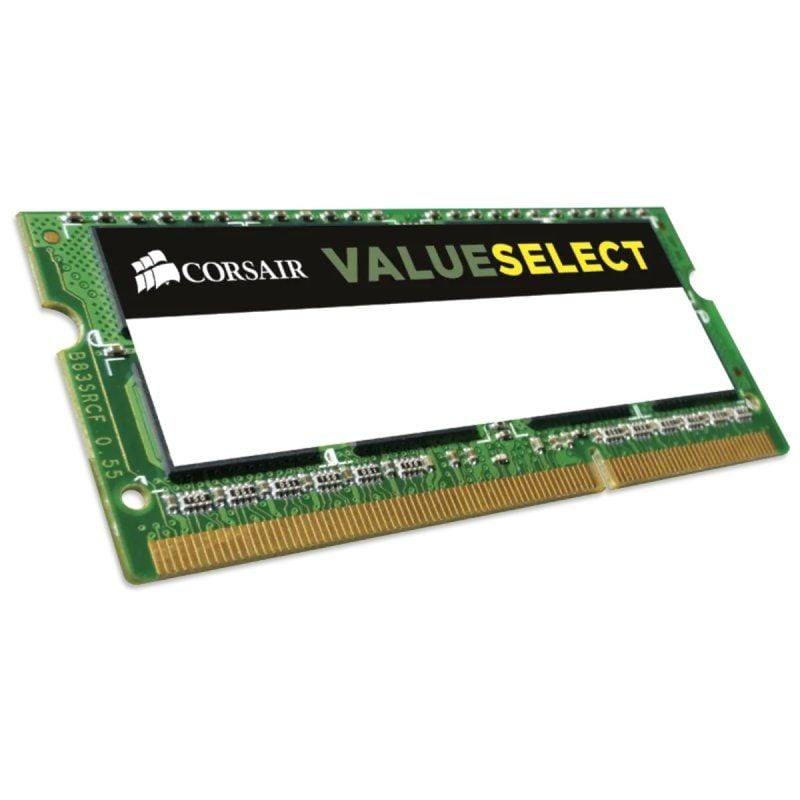 Memoria RAM Corsair ValueSelect 8GB
DDR3L
1600MHz
1.35V-1.5V
CL11
SODIMM