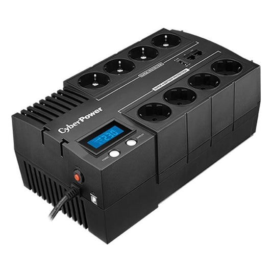 SAI Línea Interactiva Cyberpower BR1200ELCD
1200VA-720W
8 Salidas
Formato Bloque