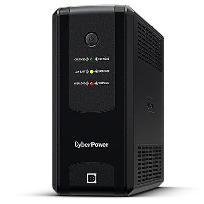SAI Línea Interactiva Cyberpower UT1050EG
1050VA-630W
4 Salidas
Formato Torre
