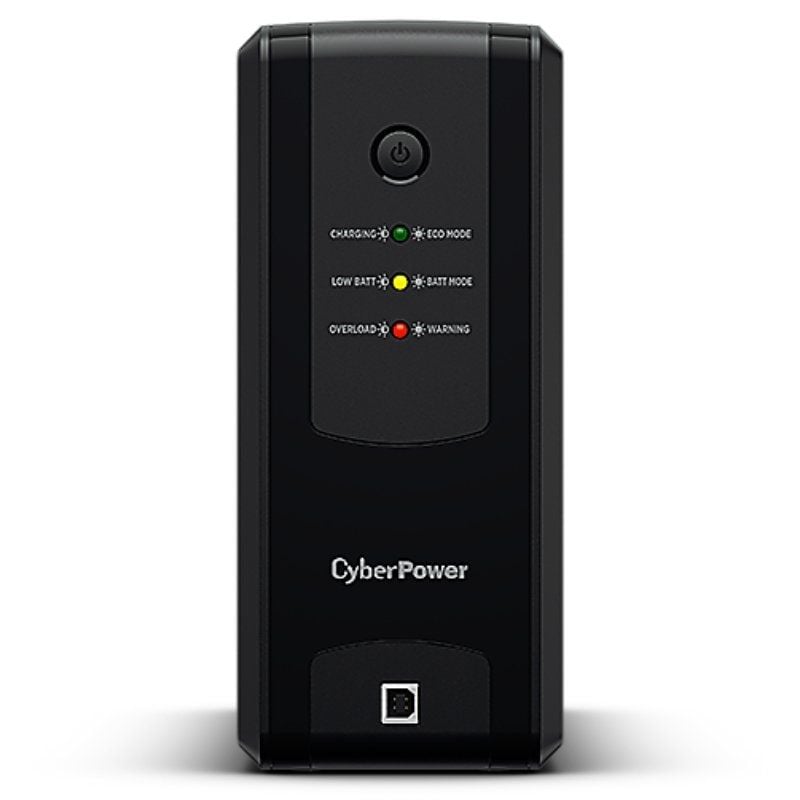 SAI Línea Interactiva Cyberpower UT1050EG
1050VA-630W
4 Salidas
Formato Torre