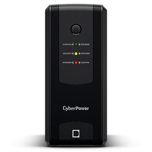 SAI Línea Interactiva Cyberpower UT1050EG
1050VA-630W
4 Salidas
Formato Torre