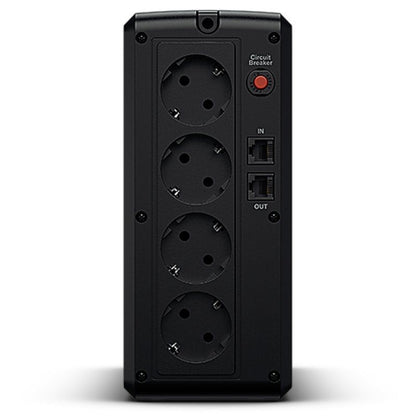 SAI Línea Interactiva Cyberpower UT1050EG
1050VA-630W
4 Salidas
Formato Torre