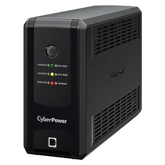 SAI Línea Interactiva Cyberpower UT850EG
850VA-425W
3 Salidas
Formato Torre
