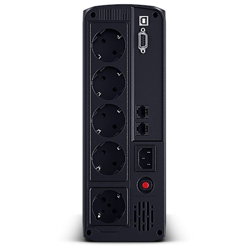 SAI Línea Interactiva Cyberpower VP1600ELCD
1600VA-960W
5 Salidas
Formato Torre