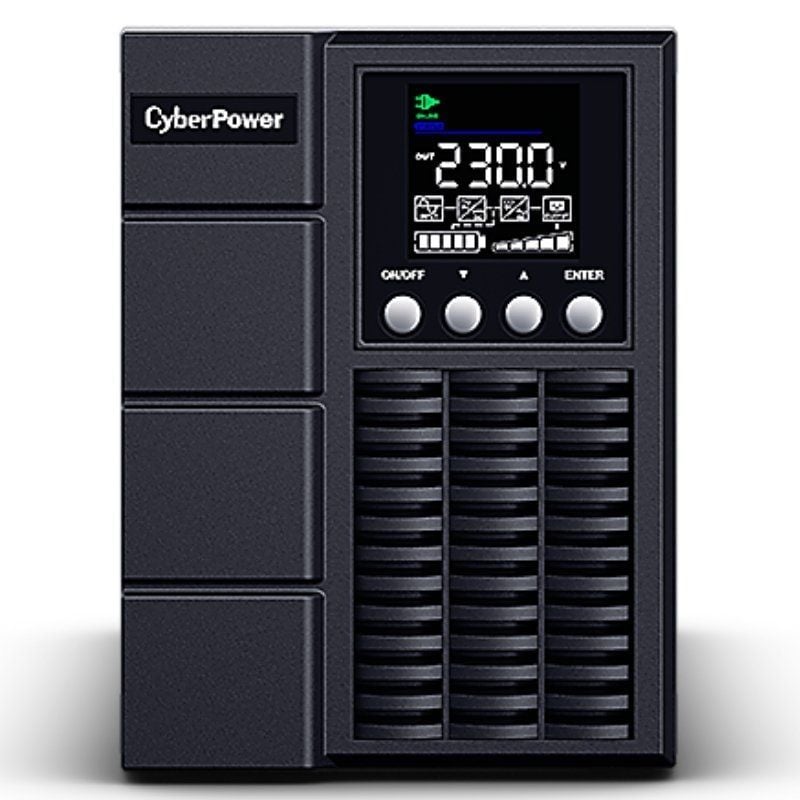 SAI Online Cyberpower OLS1000EA
1000VA-900W
3 Salidas
Formato Torre