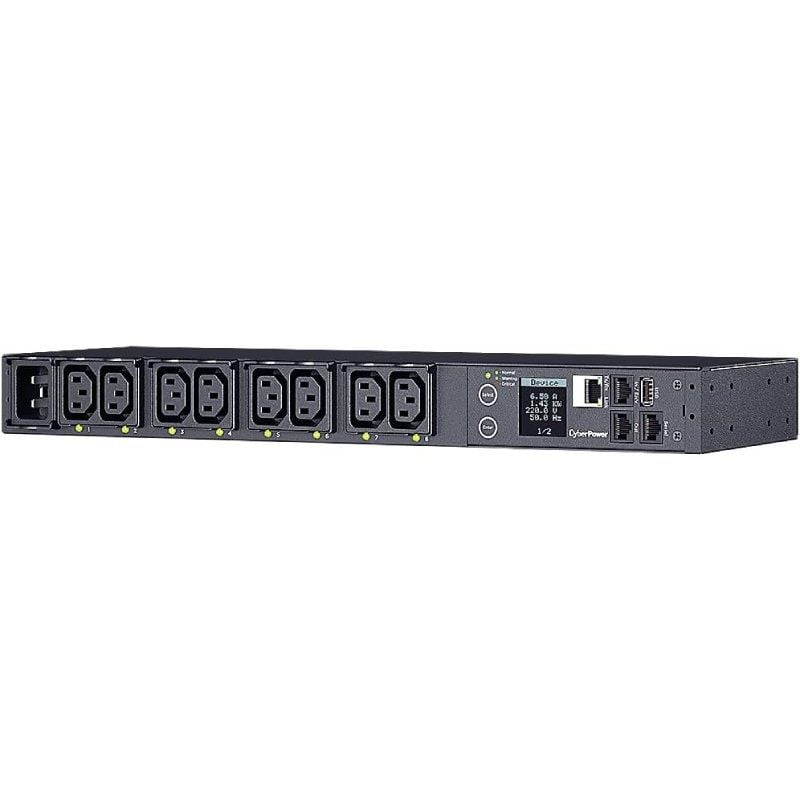 Unidad de Distribución para Alimentación Cyberpower PDU41005
16A
8x IEC C13
Formato Rack 1U
