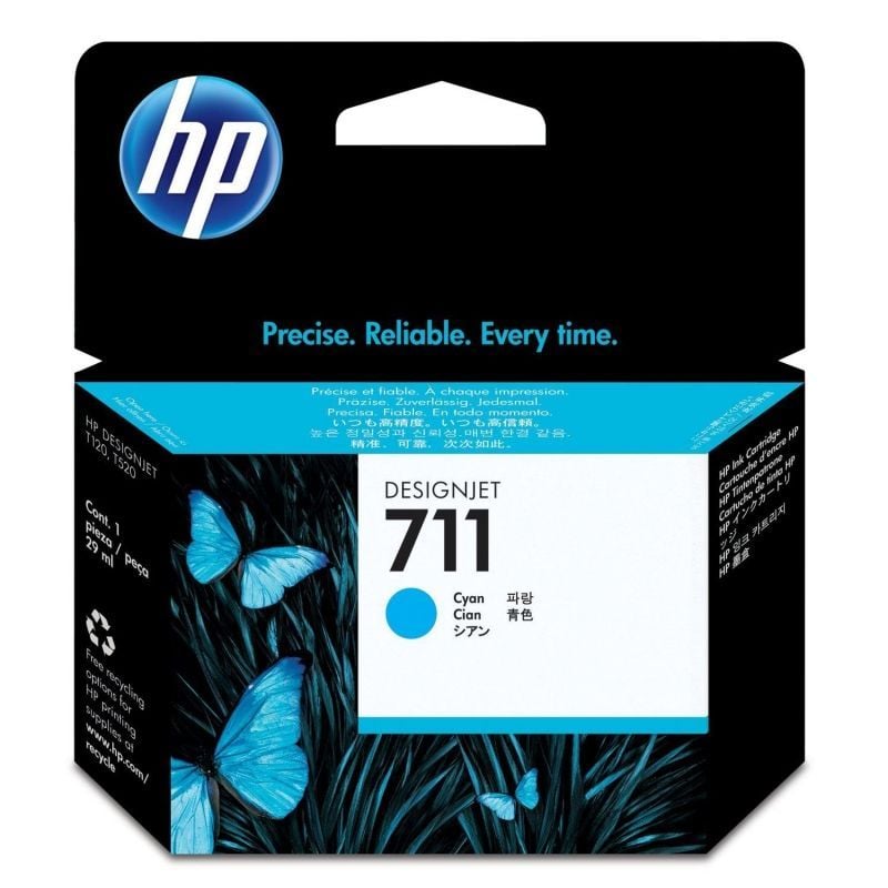 Cartucho de Tinta Original HP nº711
Cian