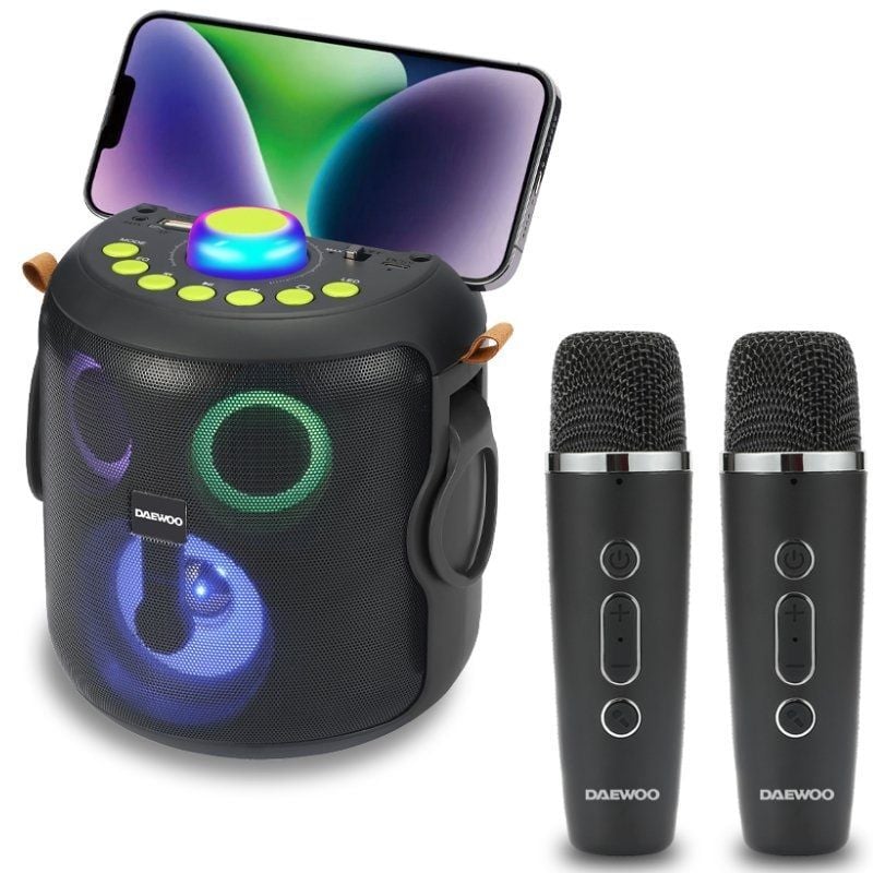 Altavoz con Bluetooth Daewoo Karaoke DW3008
15W
1.0