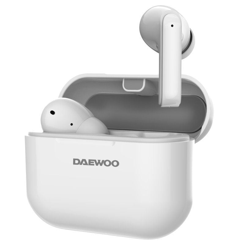 Auriculares Bluetooth Daewoo DW2005 con estuche de carga
Autonomía 6h
Blancos
