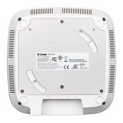 Punto de Acceso Inalámbrico D-Link DAP-2682 2300Mbps
2.4GHz 5GHz
Antenas de 4.8dBi
WiFi 802.11ac/n/b/g