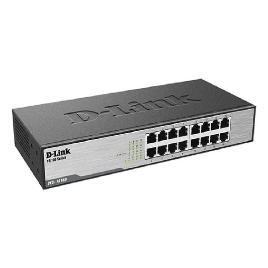 Switch D-Link DES-1016D 16 Puertos
RJ-45 10/100