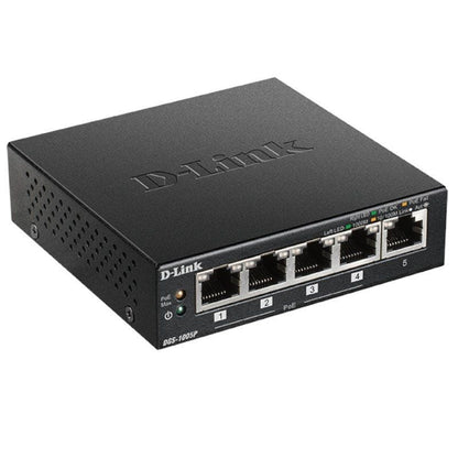 D-Link DGS-1005P Switch 5xGB 4xPoE