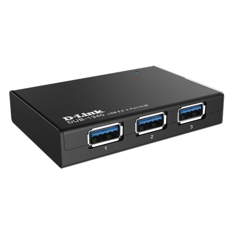 Hub USB 3.0 con Alimentación Externa D-Link DUB-1340
4xUSB