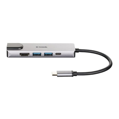 D-Link DUB-M520 Hub USB-C HDMI/2USB 3.0/USB-C/Ethe