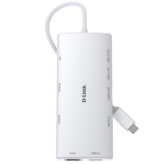D-Link DUP-A01 Hub USB-C 10 en 1 2xHDMI