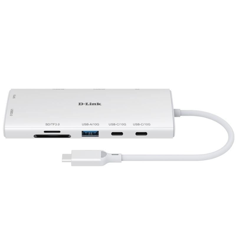 D-Link DUP-A01 Hub USB-C 10 en 1 2xHDMI