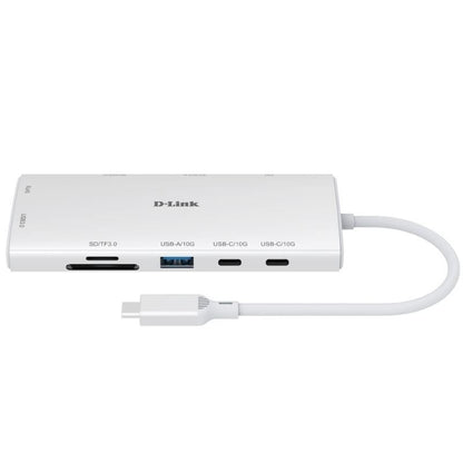D-Link DUP-A01 Hub USB-C 10 en 1 2xHDMI