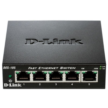 Switch D-Link DES-105 5 Puertos
RJ-45 10/100