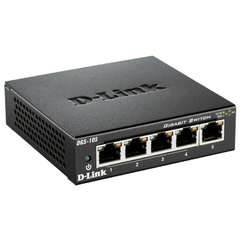 D-Link DGS-105 Switch 5xGB Metal