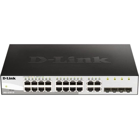 Switch Gestionado D-Link DGS-1210-16 16 Puertos
Gigabit 10/100/1000
SFP