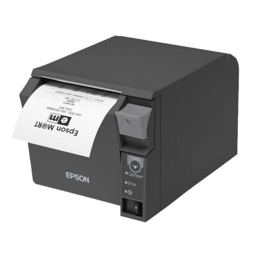 Impresora de Tickets Epson TM-T70II
Térmica
Ancho papel 80mm
USB-RS232
Negra
