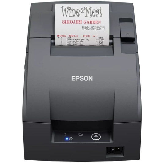 Impresora de Tickets Epson TM-U220IIB
Ancho papel 76mm
USB
Negra