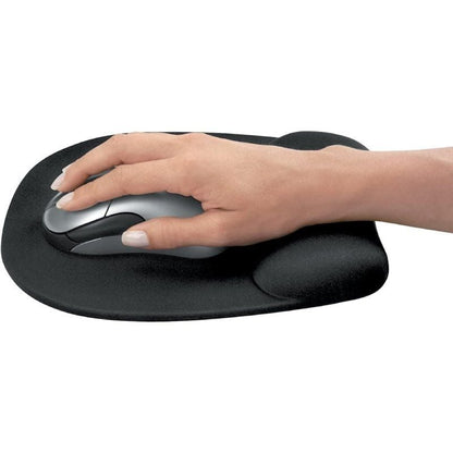 Fellowes Alfombrilla reposamuñecas Memory NEGRO