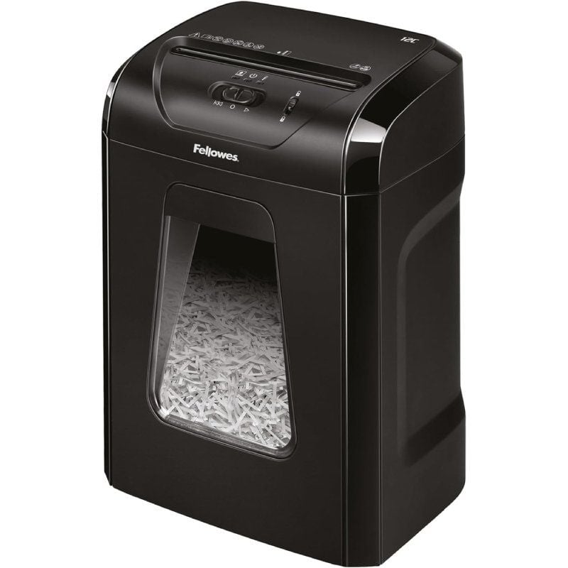 Destructora Fellowes 12C
Corte en Partículas de 4 x 40mm
Negra