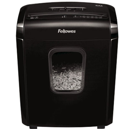 Destructora Fellowes 6M
Minicorte de 4 x 12mm
Negra