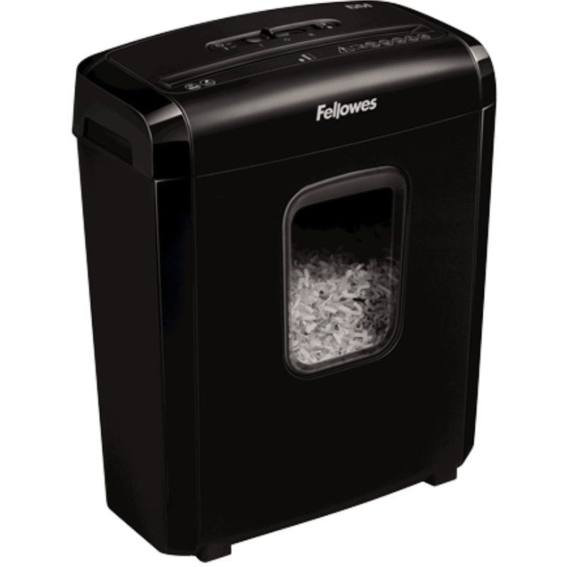 Destructora Fellowes 6M
Minicorte de 4 x 12mm
Negra