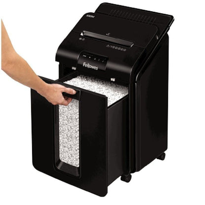 Destructora Fellowes AutoMax 100M
Microcorte de 4 x 10mm
Negra