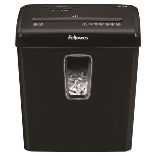 Destructora Fellowes P-30C
Corte en Partículas de 4 x 34mm
Negra