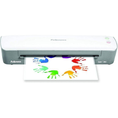 Plastificadora Fellowes Ion A4 4560001
hasta A4 y 80-125 Micras
Blanca y Gris