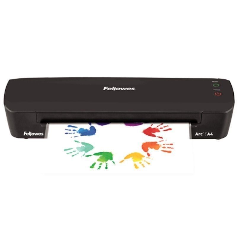 Plastificadora Fellowes Arc A4
hasta A4 y 80 Micras
Negra
