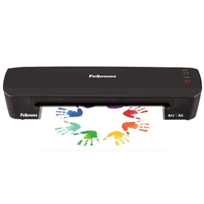 Plastificadora Fellowes Arc A4
hasta A4 y 80 Micras
Negra