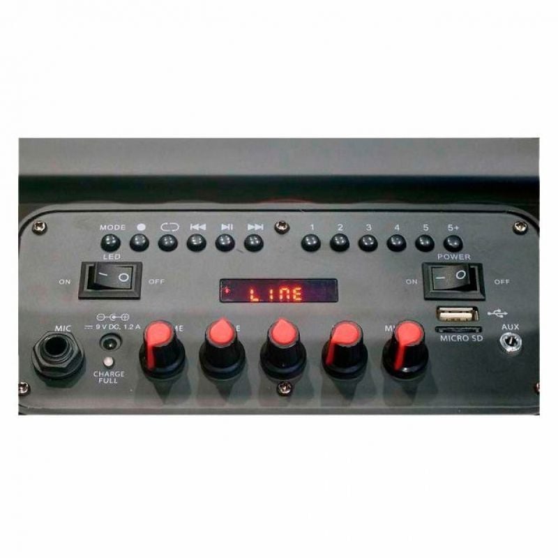 Altavoz Portable con Bluetooth Fonestar BOX-35LED
35W
1.0