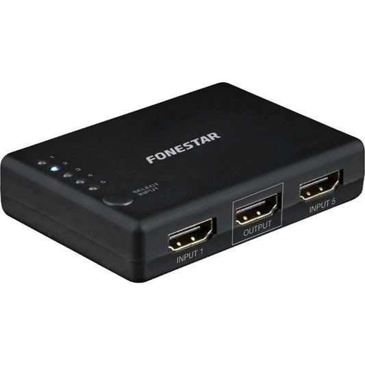Conmutador HDMI Fonestar FO-22SW51
5 Entradas-1 Salida
