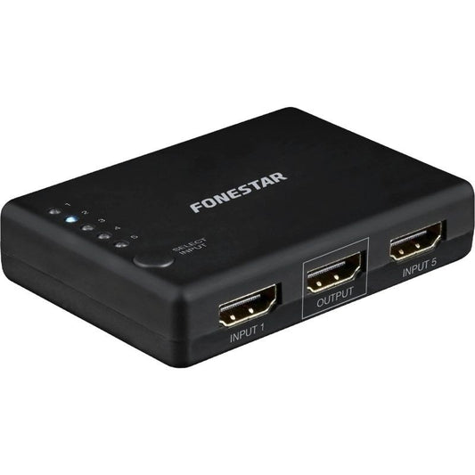 Conmutador HDMI Fonestar FO-22SW51
5 Entradas-1 Salida