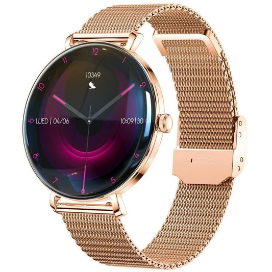 Forever Smartwatch Lucca SB-370
Notificaciones
Frecuencia Cardiaca
Oro Rosa
Incluye Correa Leopardo