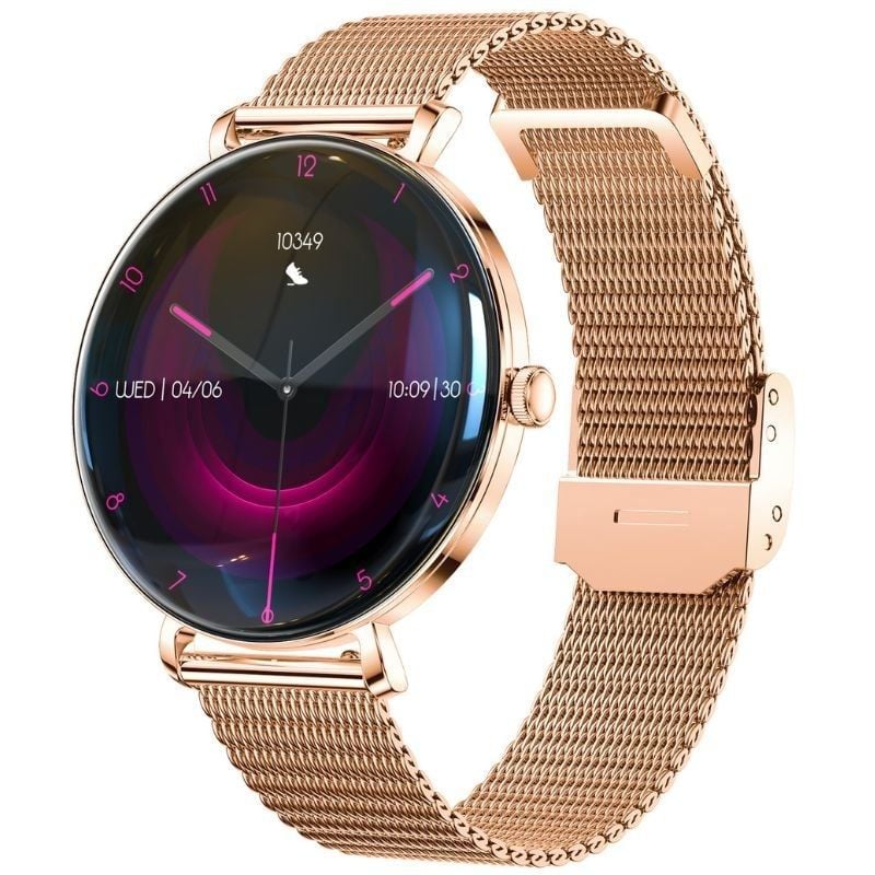 Forever Smartwatch Lucca SB-370
Notificaciones
Frecuencia Cardiaca
Oro Rosa
Incluye Correa Leopardo