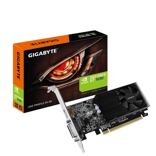 Tarjeta Gráfica Gigabyte GeForce GT 1030 D4 2G
2GB GDDR4
Compatible con Perfil Bajo