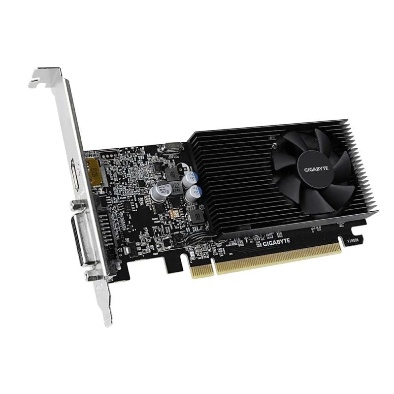 Tarjeta Gráfica Gigabyte GeForce GT 1030 D4 2G
2GB GDDR4
Compatible con Perfil Bajo