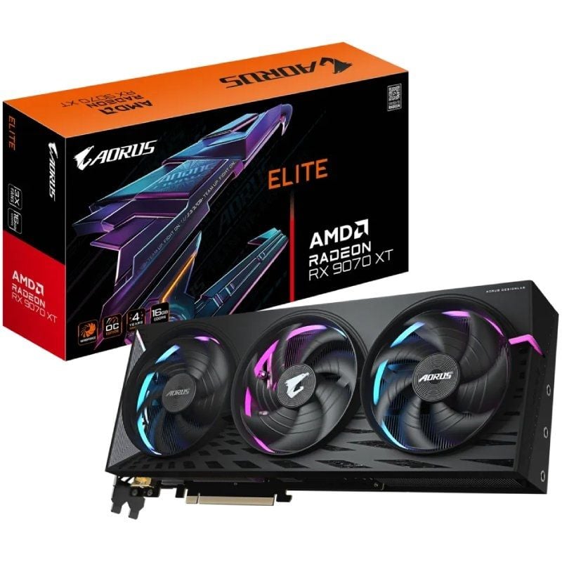 Gigabyte VGA AMD RX 9070 XT AORUS E 16GB