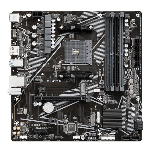 Gigabyte Placa Base B550M K mATX AM4