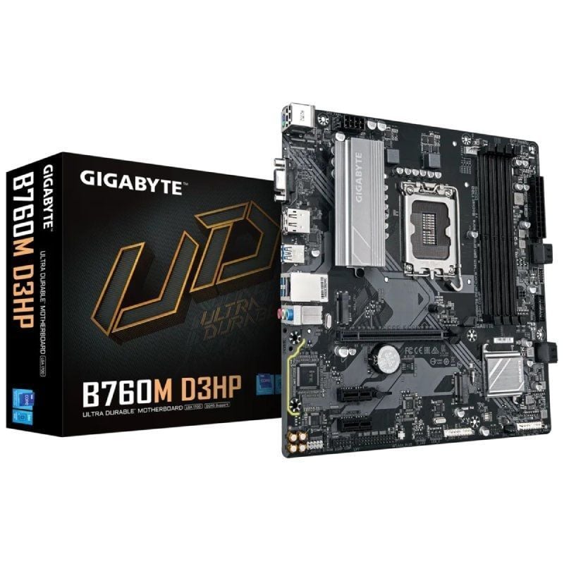 Gigabyte Placa Base B760M D3HP DDR5 ATX 1700