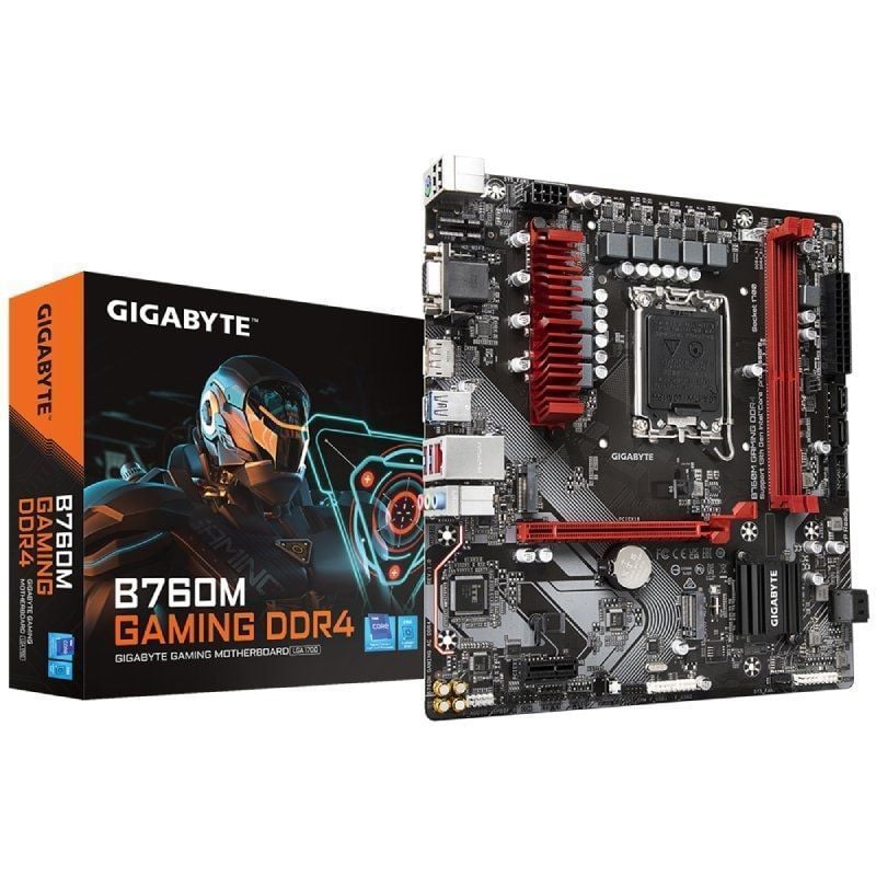 Gigabyte Placa Base B760M GAMING DDR4 mATX LGA1700