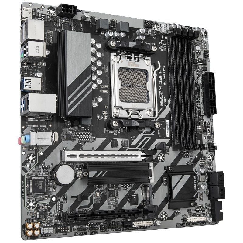 Placa Base Gigabyte B850M D3HP
Socket AM5
DDR5
PCIe 5.0
Micro ATX