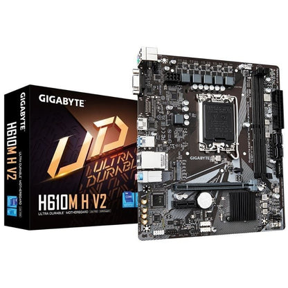 Placa Base Gigabyte H610M H V2 Socket 1700
DDR5
PCIe 4.0
Micro ATX